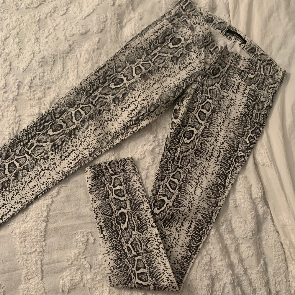Snake Skin Jeans size 1